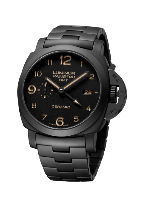 luminor panerai gmt ceramica europa|luminor Panerai 1950 price.